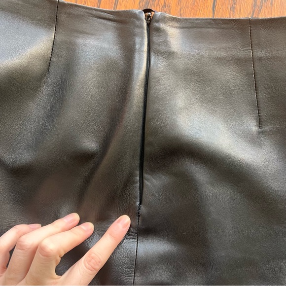 Alexander McQueen leather ruffle skirt - Picture 11 of 11